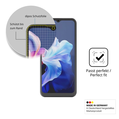 Besonders flexibler Displayschutz mit Anti-Shock-Schicht im Materialmix