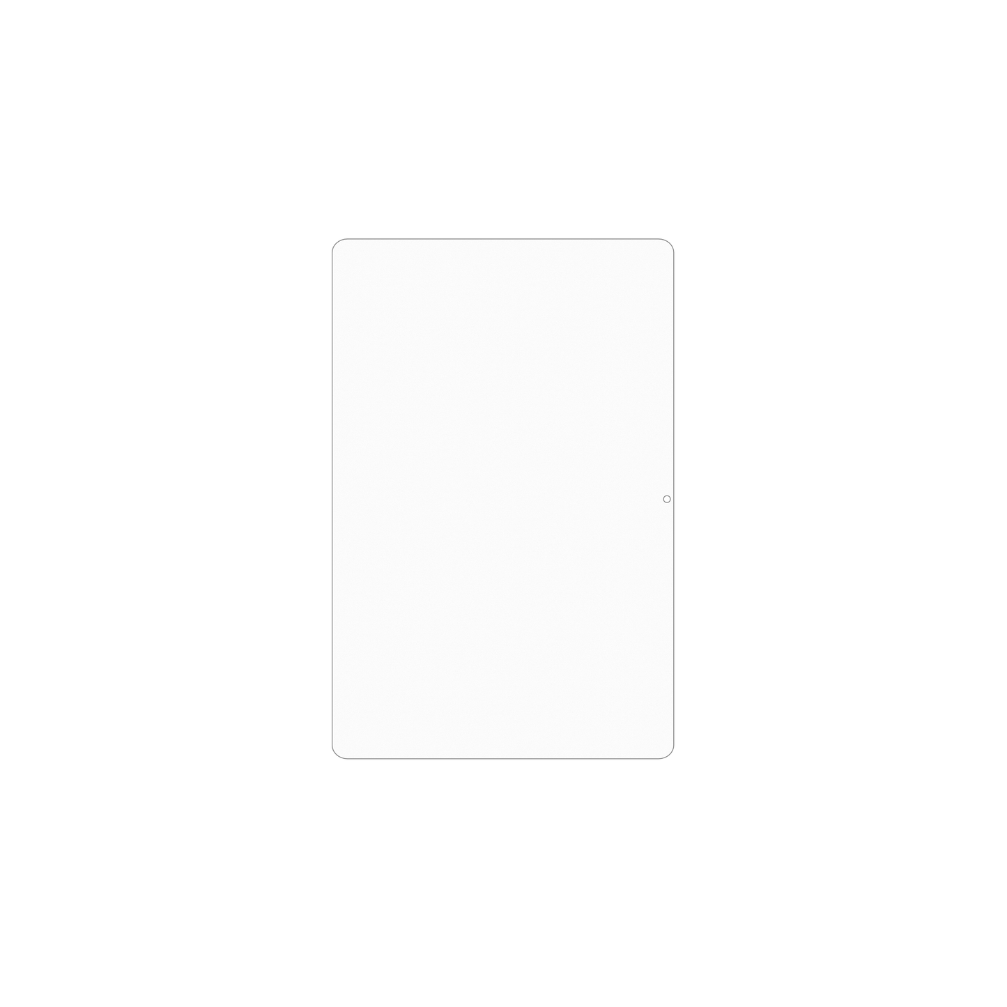 dipos Displayschutz für Hotwav Pad 13 Pro, mattierte Oberfläche, geringe Dicke und perfekte Passform