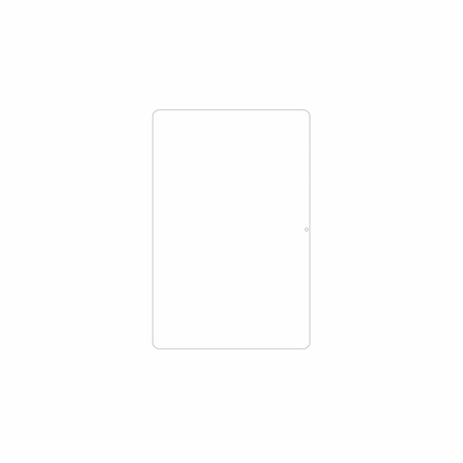 dipos Displayschutz für Hotwav Pad 13, mattierte Oberfläche, geringe Dicke und perfekte Passform