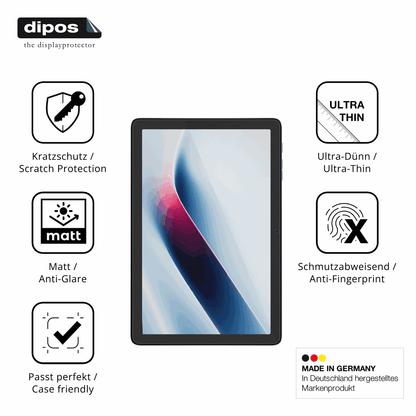 Displayschutz hergestellt in Deutschland, höchste Qualität made in Germany