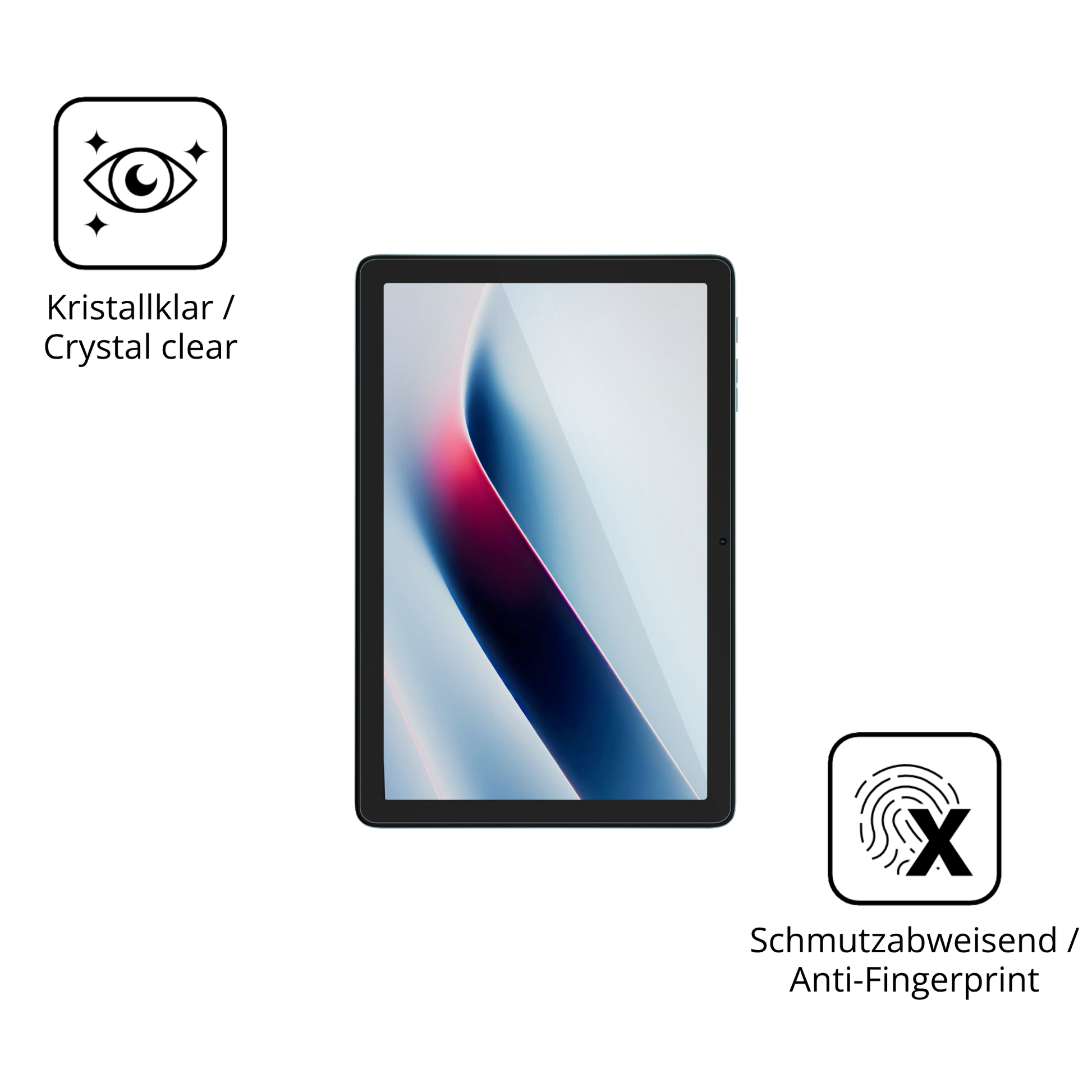 Flexible TPU-Folie passend zugeschnitten für Hotwav Pad 13 Pro, vollständige Abdeckung