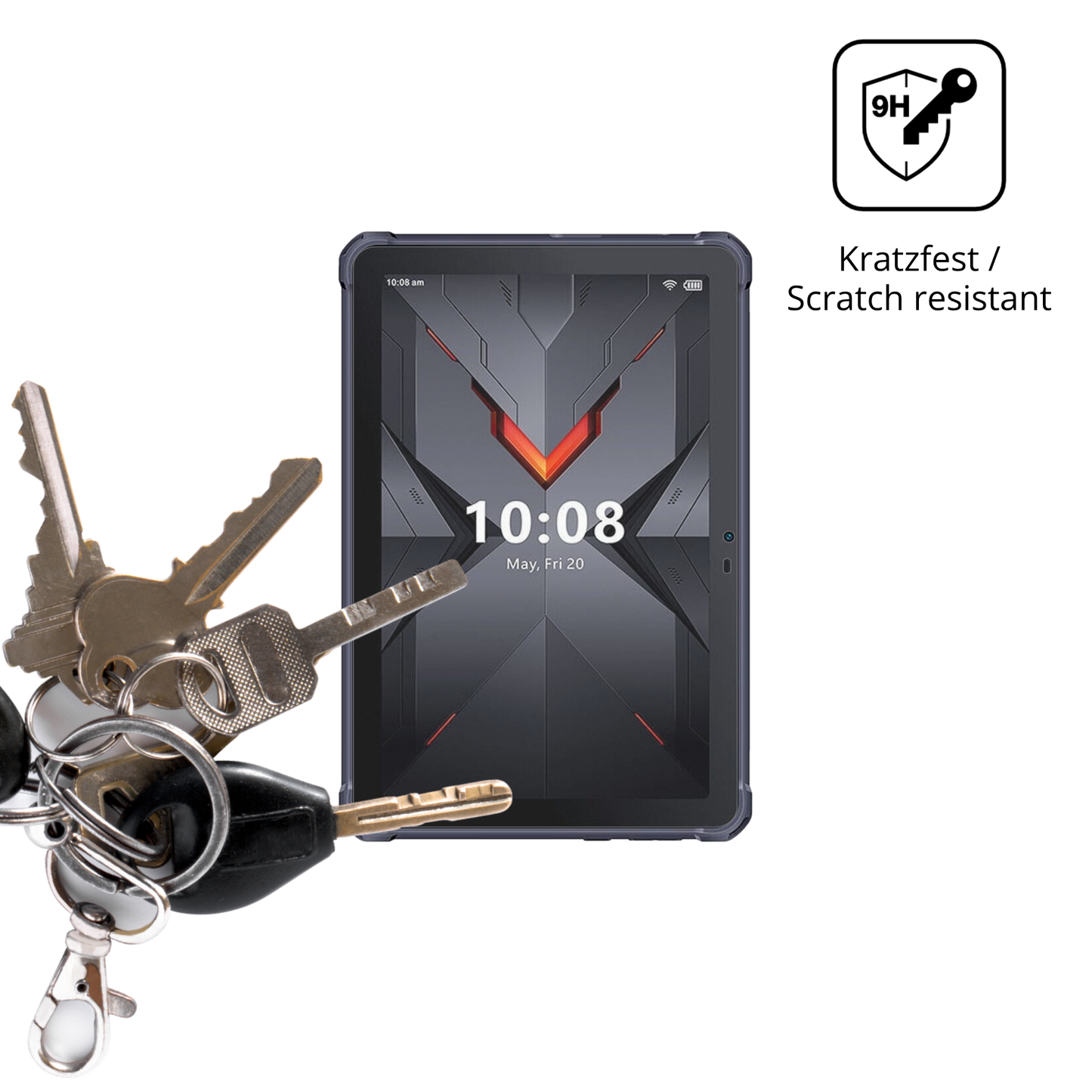 dipos Displayschutz für Hotwav R7, mattierte Oberfläche, robuste Festigkeit und perfekte Passform