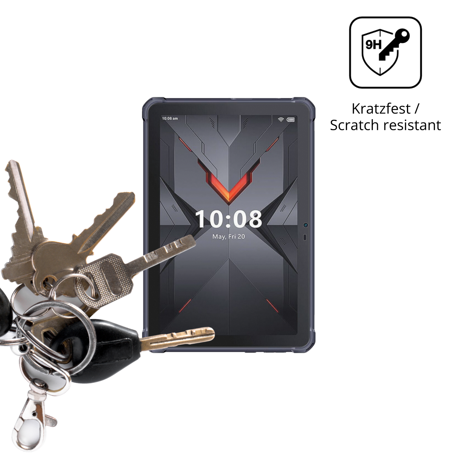 dipos Displayschutz für Hotwav R7, mattierte Oberfläche, robuste Festigkeit und perfekte Passform