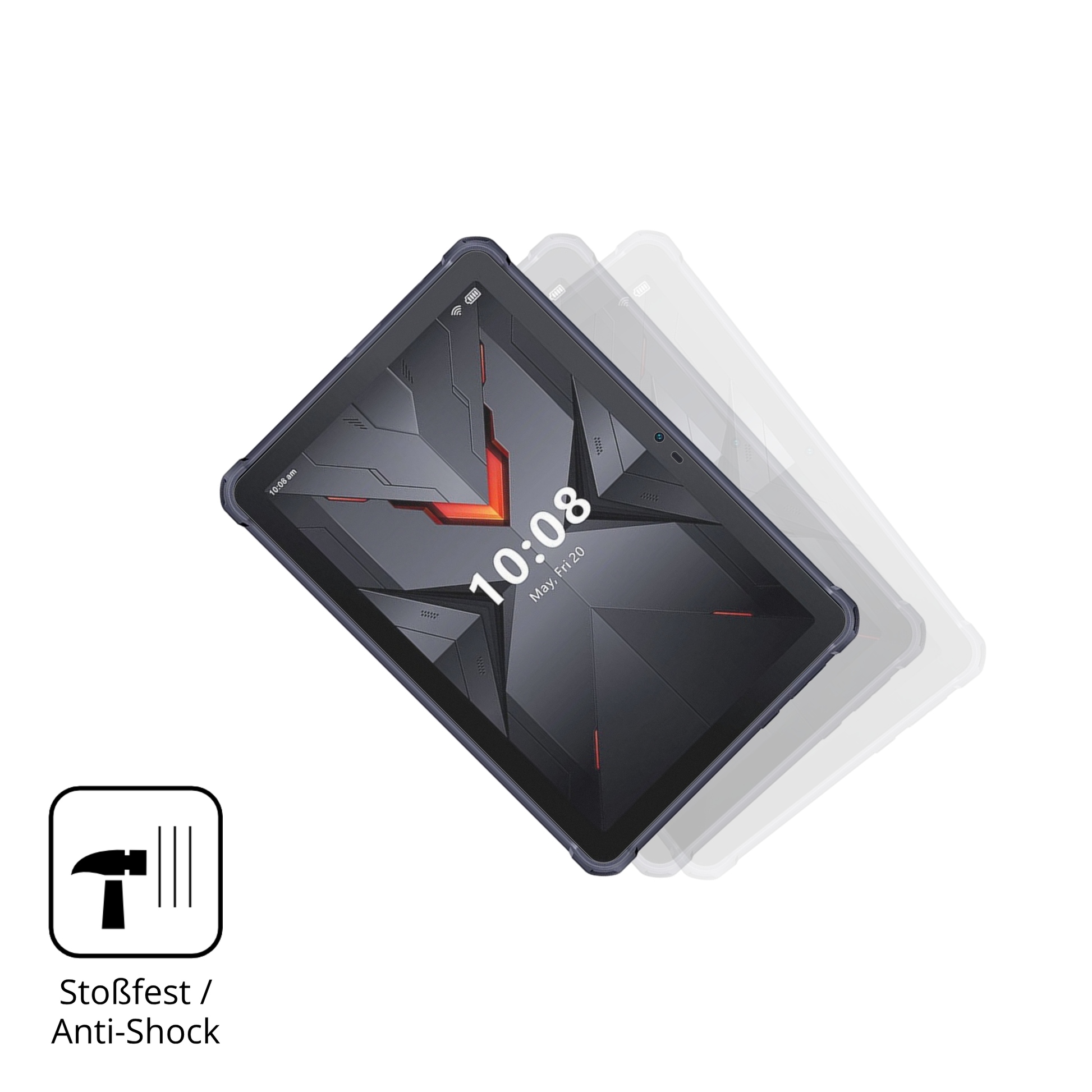 Schutz gegen Kratzer auf dem Hotwav R7 Glas durch Schlüssel, Stöße gegen die Tischkante oder Stürze