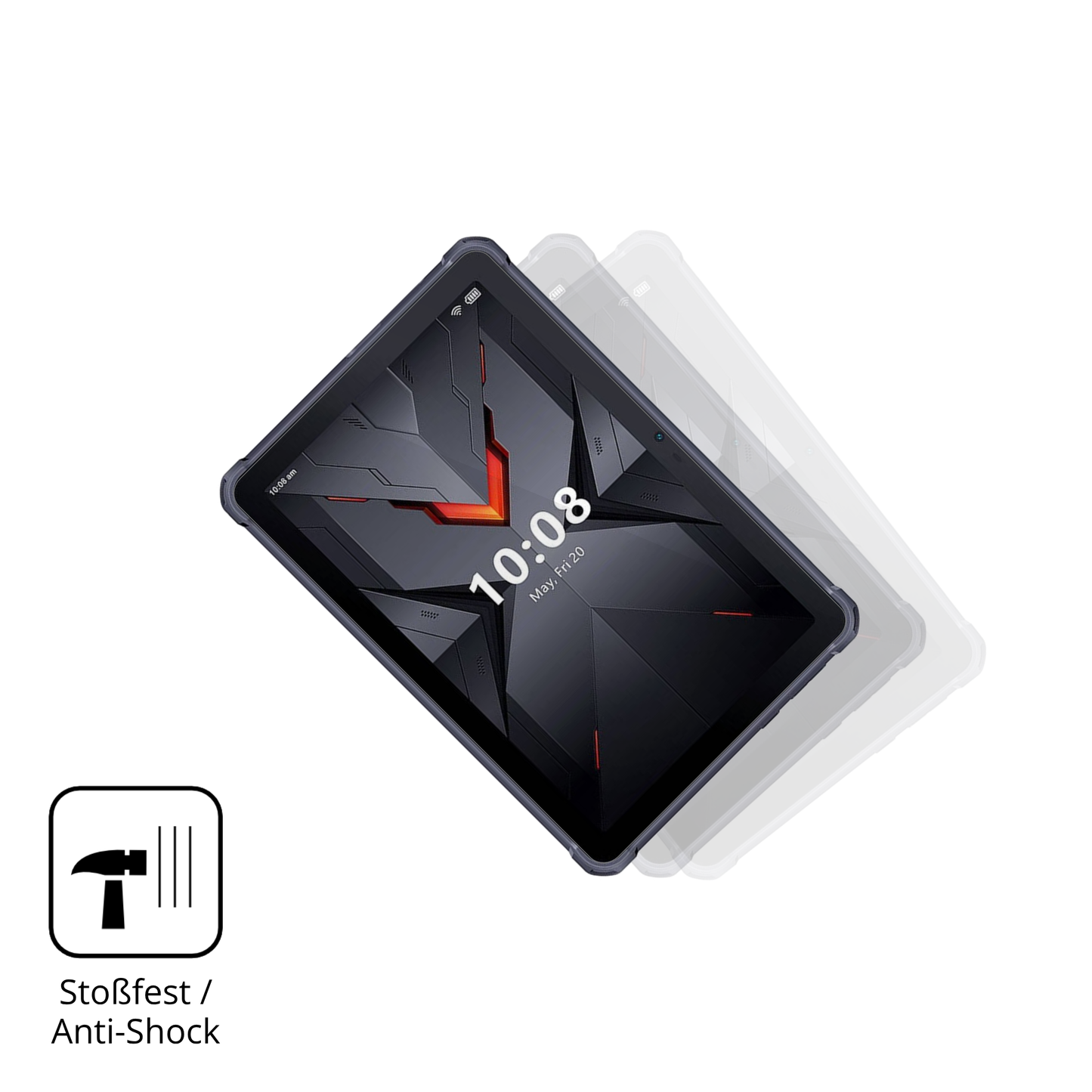 Schutz gegen Kratzer auf dem Hotwav R6 Ultra Glas durch Schlüssel, Stöße gegen die Tischkante oder Stürze