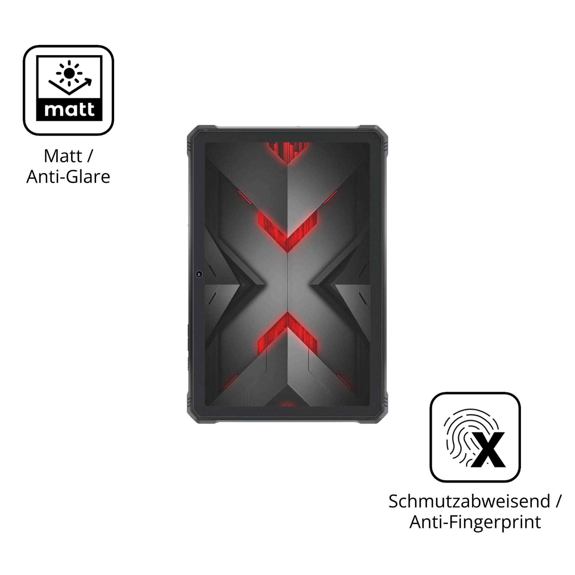 Dünne und entspiegelnde Folie passend zugeschnitten für Hotwav R9 Ultra 5G