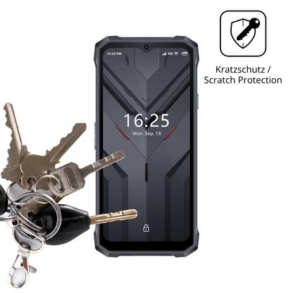 Schutz gegen Kratzer auf dem Hotwav T7S Glas durch Schlüssel oder Ähnliches