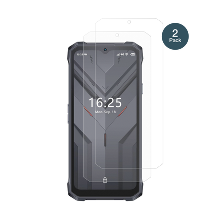 HotwavT7S mit aufgebrachter dipos Panzerfolie, die lästige Fingerabdrücke minimiert