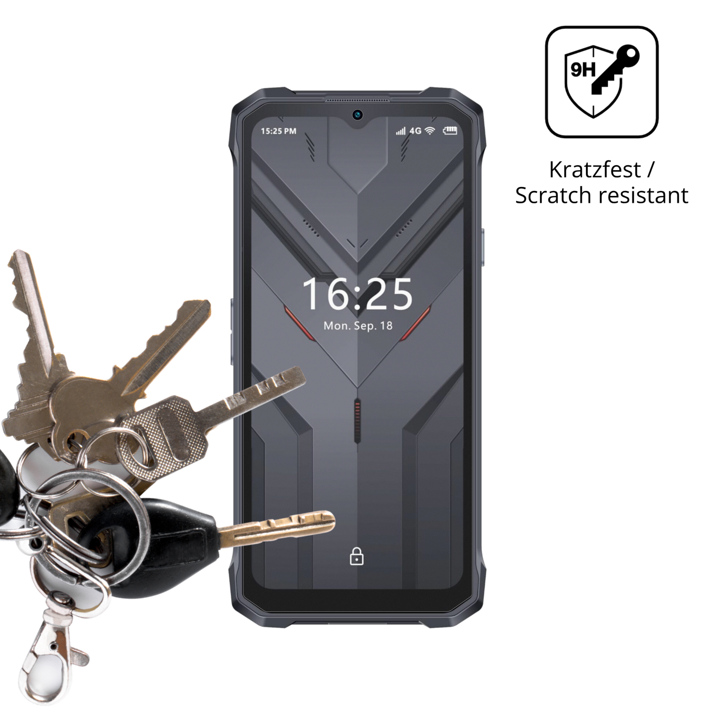 dipos Displayschutz für Hotwav T7S, mattierte Oberfläche, robuste Festigkeit und perfekte Passform