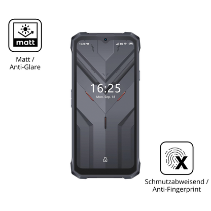 9H Hartbeschichtete, flexible Folie passend zugeschnitten für Hotwav T7S