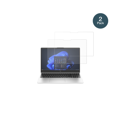 HP255R G10 15.6 Zoll mit aufgebrachter dipos Panzerfolie, die lästige Fingerabdrücke minimiert