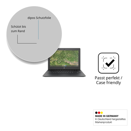 Schutzglasfolie mit optimaler Passform, zur Verwendung mit Hüllen geeignet