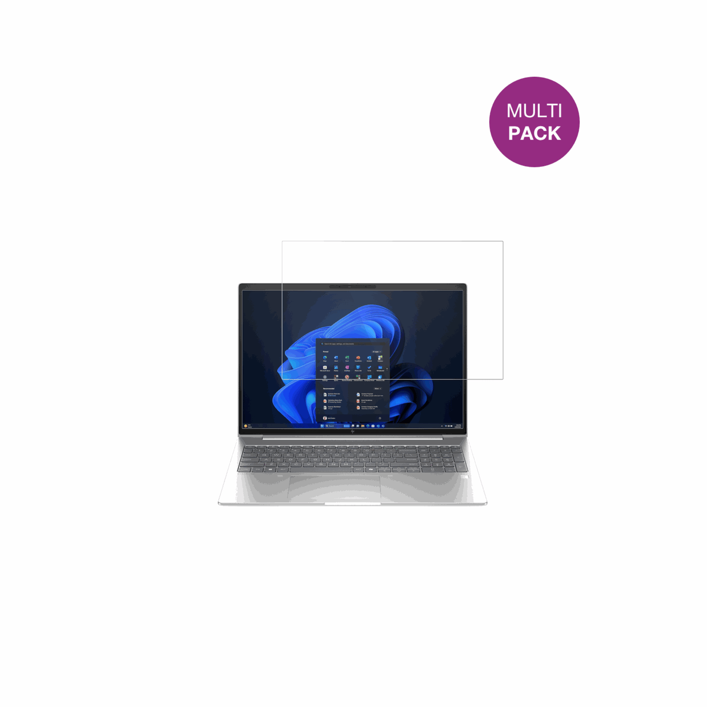 2x Screen Protector for HP EliteBook 6 G1i 16 Zoll Protection Crystal Clear 