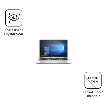 Dünne und klare Folie passend zugeschnitten für HP EliteBook 840 G7