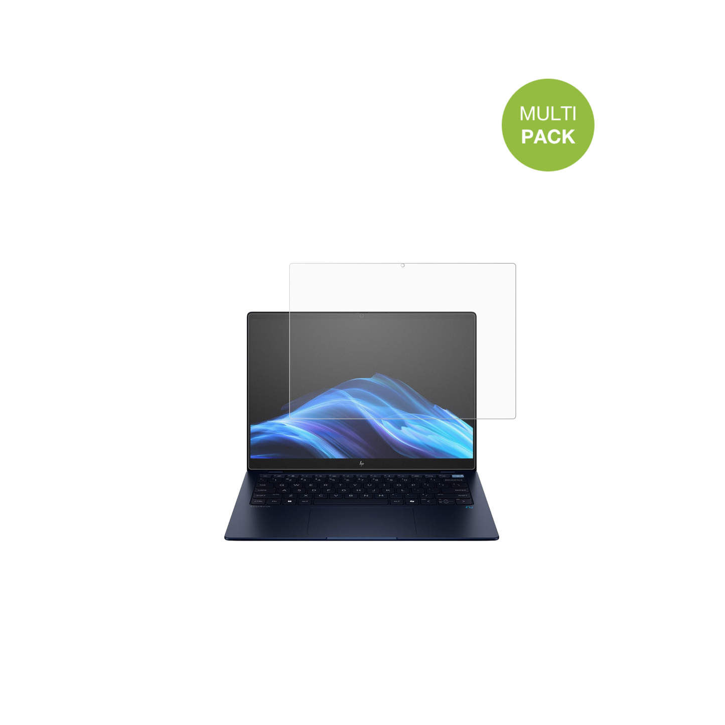 HPEliteBook Ultra G1q 14 Zoll mit aufgebrachter dipos Displayschutzfolie, die lästige Fingerabdrücke minimiert