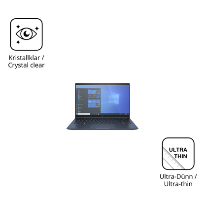 Dünne und klare Folie passend zugeschnitten für HP Elite Dragonfly G2
