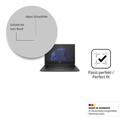 Schutz gegen Kratzer auf dem hpfortis flip g1i 11 zoll Glas durch Schlüssel oder Ähnliches