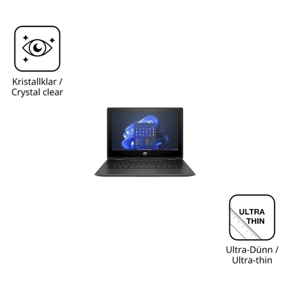 Dünne und klare Folie passend zugeschnitten für hpfortis flip g1i 11 zoll