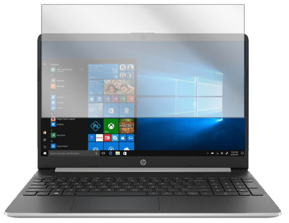 HPLaptop 15s-eq0564ng mit aufgebrachter dipos Displayschutzfolie, glasklare Darstellung ohne Einschränkungen
