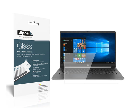2x 9H Clear Screen Protector for HP Laptop 15s-eq0564ng – Shatterproof, Crystal Clear