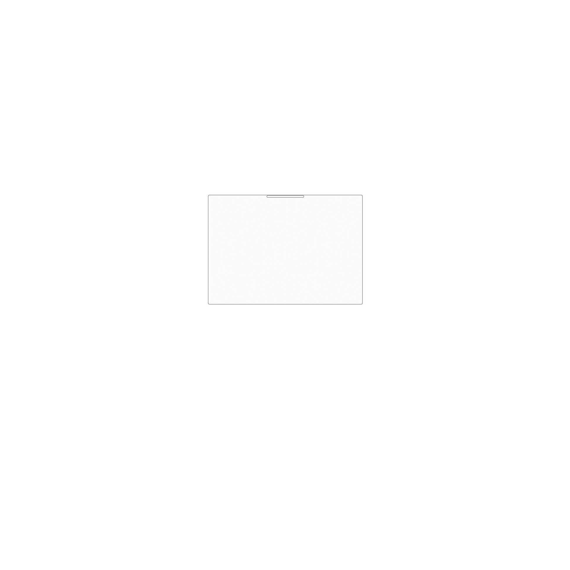 dipos Displayschutz für hpomen transcend 16-u1000nl, mattierte Oberfläche, geringe Dicke und perfekte Passform