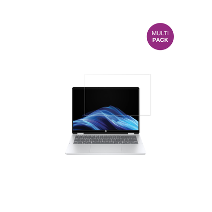 HPOmniBook 5 Flip 14-FP0254ng mit aufgebrachter dipos Displayschutzfolie, glasklare Darstellung ohne Einschränkungen