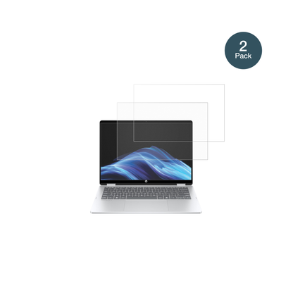 HPOmniBook 5 Flip 14-FP0254ng mit aufgebrachter dipos Panzerfolie, die lästige Fingerabdrücke minimiert