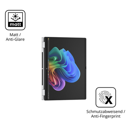 Dünne und entspiegelnde Folie passend zugeschnitten für HP OmniBook X FlipNGAI16-as0771ng