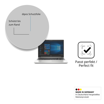 Schutz gegen Kratzer auf dem HP ProBook 450 G7 Glas durch Schlüssel oder Ähnliches