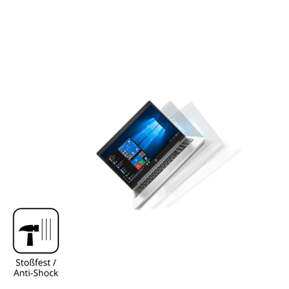 Schutz gegen Kratzer auf dem HP ProBook 450 G7 Glas durch Schlüssel, Stöße gegen die Tischkante oder Stürze