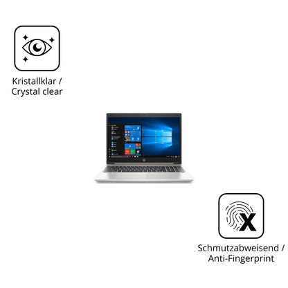Flexible TPU-Folie passend zugeschnitten für HP ProBook 450 G7, vollständige Abdeckung