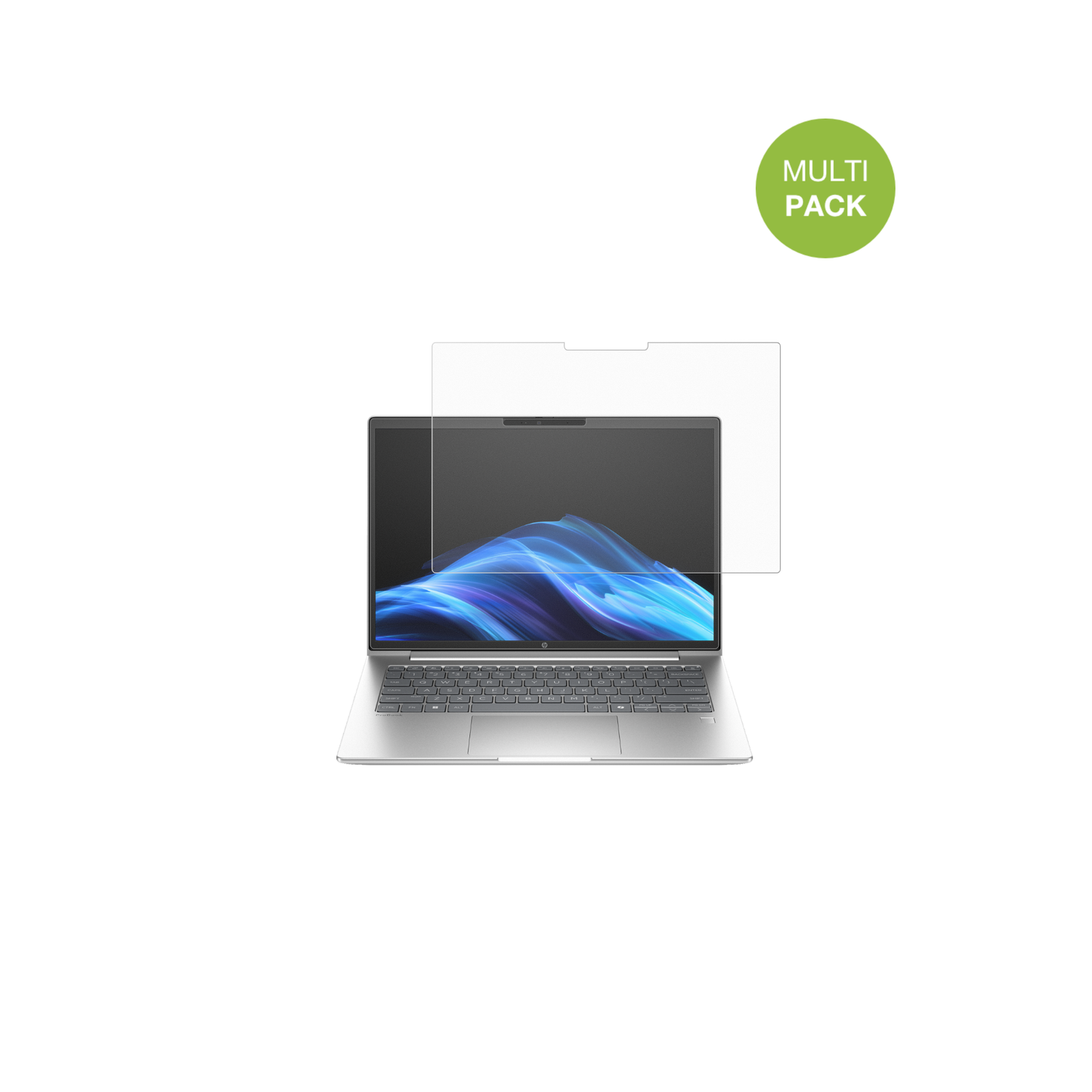 hpprobook 4 g1a 14 zoll mit aufgebrachter dipos Displayschutzfolie, die lästige Fingerabdrücke minimiert