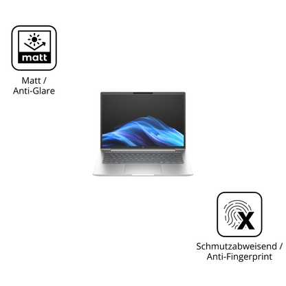 9H Hartbeschichtete, flexible Folie passend zugeschnitten für hpprobook 4 g1a 14 zoll