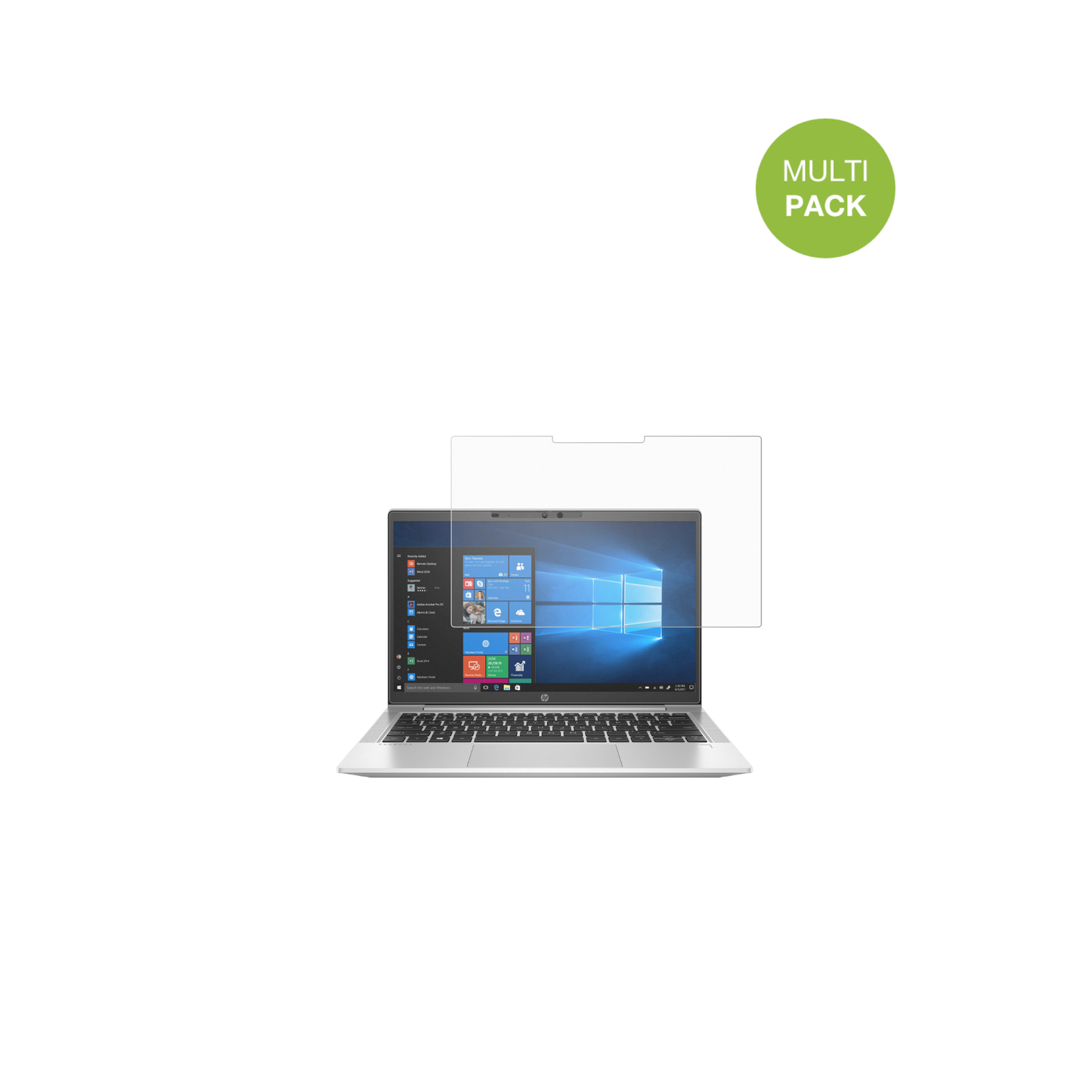 2x Schutzfolie matt für HP ProBook 635 Aero G8 Display-Schutzfolie