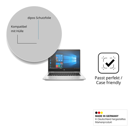 Schutzfolie mit optimaler Passform, zur Verwendung mit Hüllen geeignet
