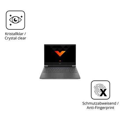 Flexible TPU-Folie passend zugeschnitten für HP Victus 16 s0177ng, vollständige Abdeckung