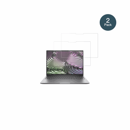 HPZbook X G1i 16 Zoll mit aufgebrachter dipos Panzerfolie, die lästige Fingerabdrücke minimiert