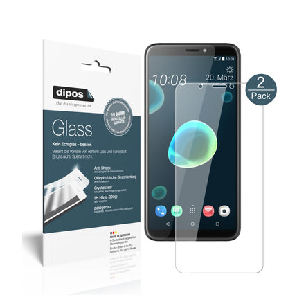 Perfekte Passform und ultimative Qualität: Unser 9H Panzerglas bietet Schutz für HTC-Desire 12