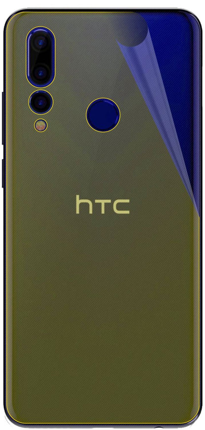 3x Screen Protector for HTC Wildfire X back Protective Film covers 100% Flex
