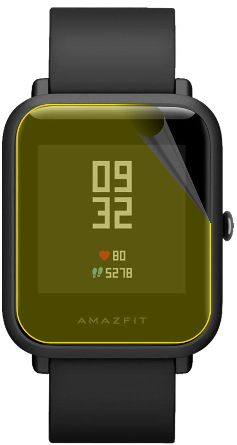 3x Screen Protector for Huami Amazfit Bip S Protective Film covers 100% Flex
