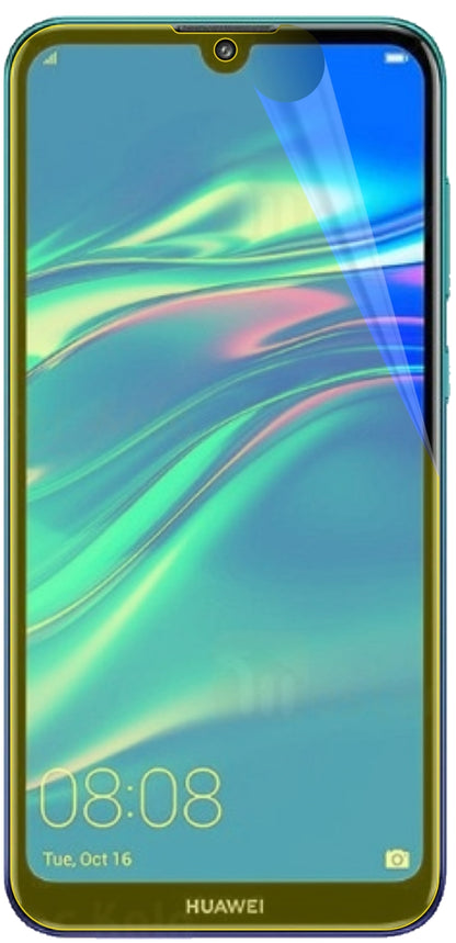 dipos Displayschutz für Huawei Y7 Pro (2019), transparente Oberfläche, geringe Dicke und perfekte Passform