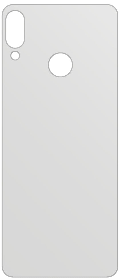 dipos Displayschutz für Huawei Enjoy 9S Rückseite, mattierte Oberfläche, geringe Dicke und perfekte Passform