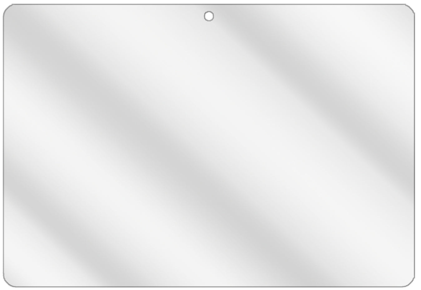 dipos Displayschutz für Huawei Honor Play Pad 2 9,6 Zoll, transparente Oberfläche, geringe Dicke und perfekte Passform