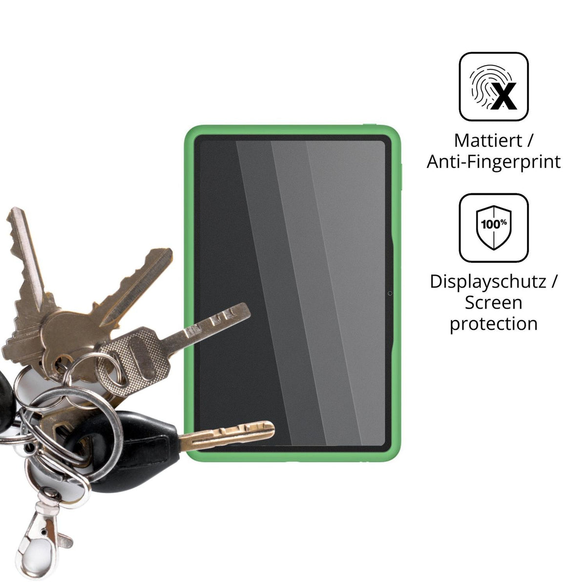 dipos Displayschutz für Huawei MatePad SE 11 Kids Edition, mattierte Oberfläche, Blickschutzfilter und perfekter Passform