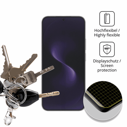 dipos Displayschutz f�r Huawei Nova 15, mit Blickschutzfilter und perfekter Passform auch f�r die Rundungen