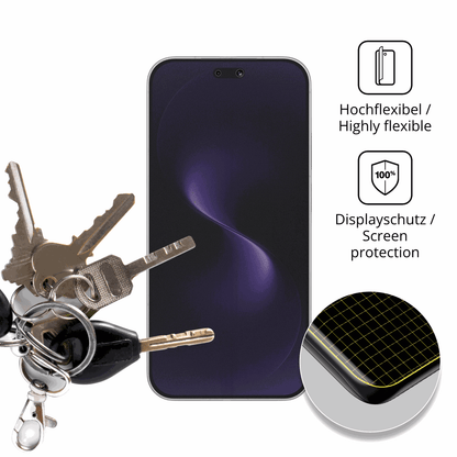 dipos Displayschutz f�r Huawei Nova 15 Pro, mit Blickschutzfilter und perfekter Passform auch f�r die Rundungen
