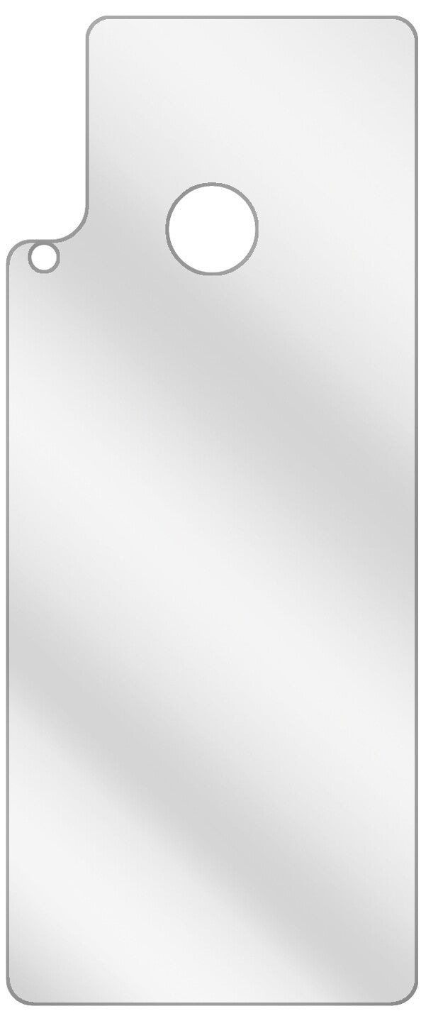 dipos Displayschutz für Huawei P30 Lite Rückseite, transparente Oberfläche, geringe Dicke und perfekte Passform