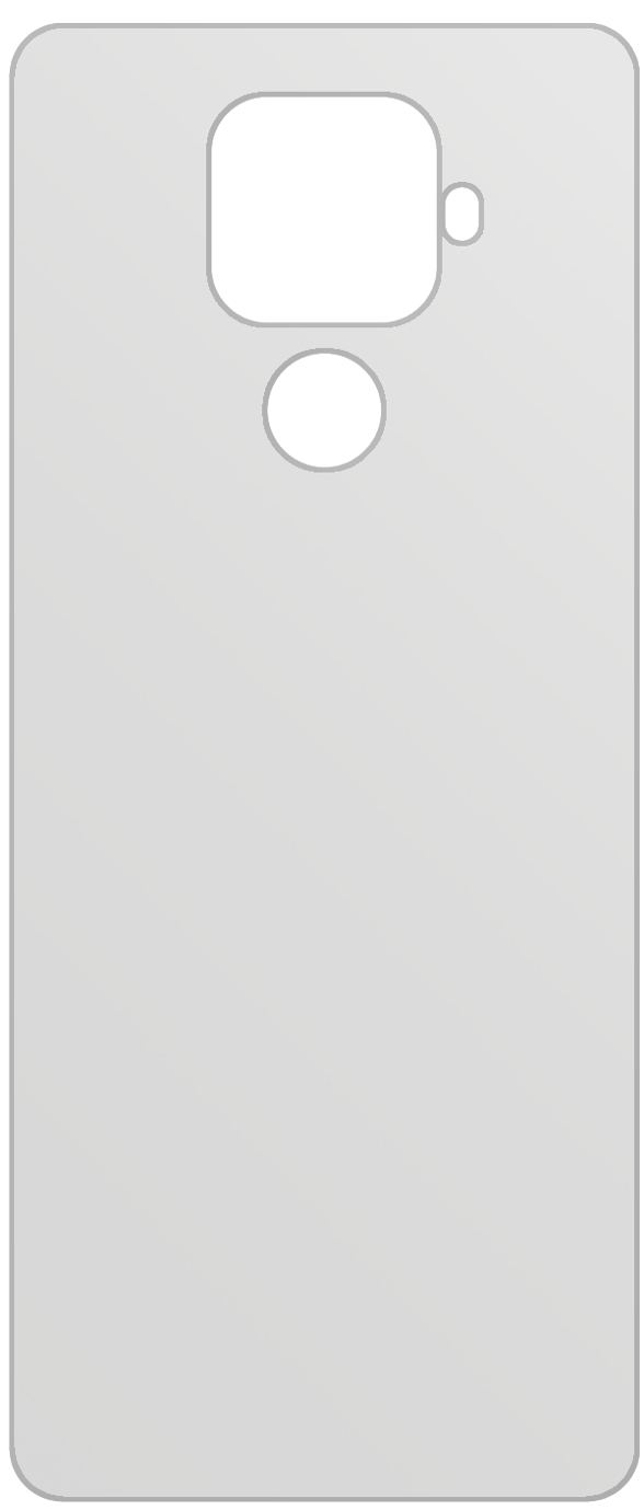 dipos Displayschutz für Huawei nova 5z Rückseite, mattierte Oberfläche, geringe Dicke und perfekte Passform