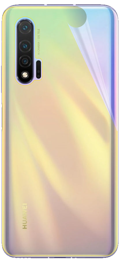 dipos Displayschutz für Huawei nova 6 5G Rückseite, transparente Oberfläche, geringe Dicke und perfekte Passform