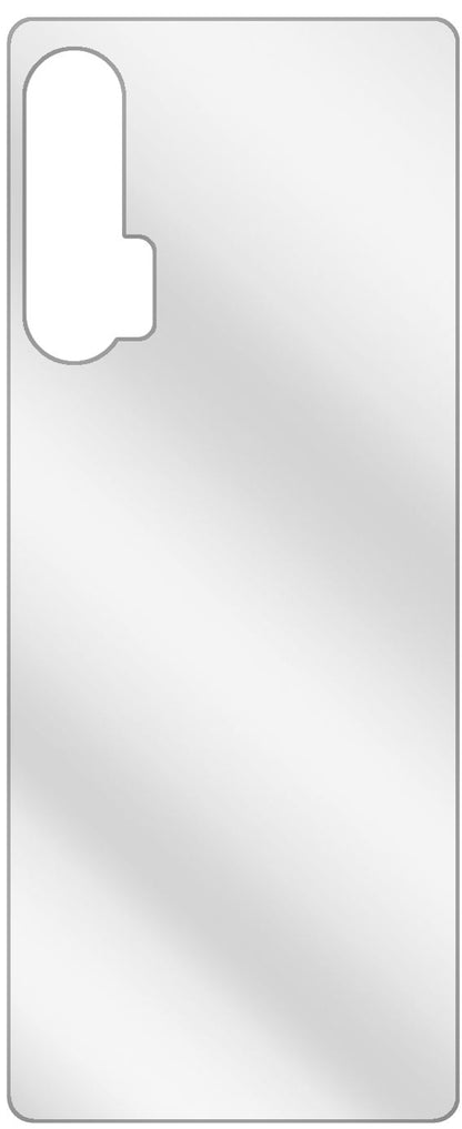 dipos Displayschutz für Huawei nova 6 Rückseite, transparente Oberfläche, geringe Dicke und perfekte Passform